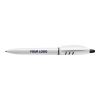 Stilolinea S30 plastic ballpen white/orange | No Branding | not available | not available
