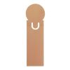 Bookmark Clay | Recycled cardboard brown