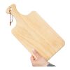 Cutting board Daxton | Recycled pinewood | With handle brown