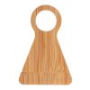 Wine bottle holder Vincio | Recycled bamboo brown