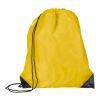 Polyester (210D) drawstring backpack Steffi red