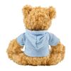 Plush teddy bear Monty light blue