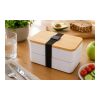 PP double layer lunch box Maxton black