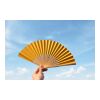 Bamboo hand held fan Elio black