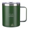 Stainless steel double-walled mug (300 ml) Renate blue