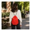 Polyester (210D) drawstring backpack Isolde yellow