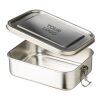 Stainless steel lunch box Kasen silver