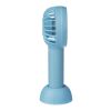 ABS electric hand fan Oren light blue