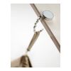Metal bag hook Eloise white