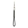 Steel and PU key holder Keon black