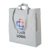 Recycled cotton shopping bag Bennett blue
