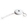 ABS key holder tape measure Lorena white | No Branding | not available | not available