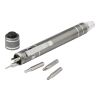 Aluminium pocket screwdriver Paquita grey | No Branding | not available | not available