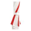Polyester (190T) umbrella Russell red/white | No Branding | not available | not available