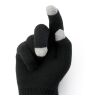 Polyester gloves Elena black | No Branding | not available | not available