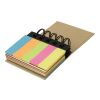 Cardboard memo folder Clemence brown | No Branding | not available | not available