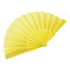 Fabric hand held fan Kasimira white | No Branding | not available | not available