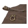 Split leather apron Nori brown | No Branding | not available | not available