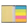 Cardboard sticky note holder Belinda black | No Branding | not available | not available