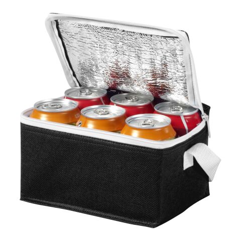 Spectrum 6-Can Cooler Bag Standard | Solid black | not available | No Branding | not available | not available