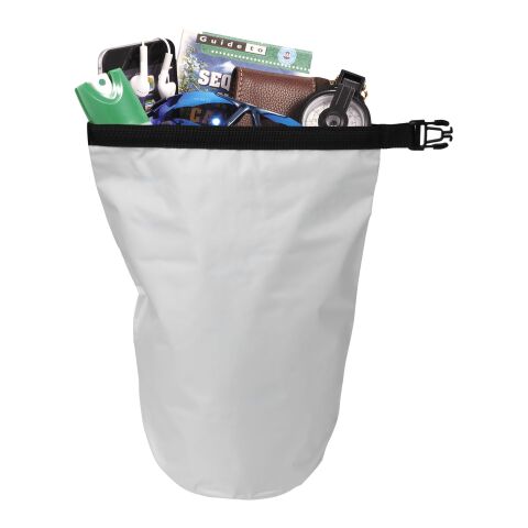Survivor 5 litre waterproof roll-down bag Standard | White | not available | No Branding | not available | not available | not available