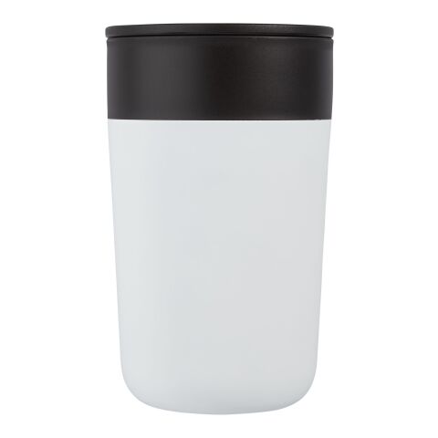 Nordia 400 ml double-wall recycled mug Standard | White | No Branding | not available | not available