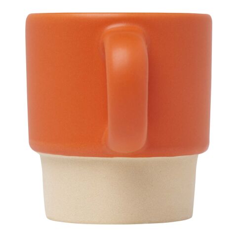Olympia 130 ml stackable expresso cup with clay bottom Standard | Orange | not available | No Branding | not available | not available