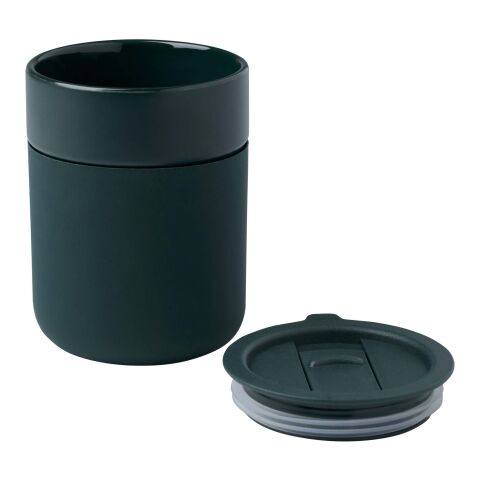 Java 330 ml ceramic tumbler with silicone wrap and plastic lid Standard | Green | not available | No Branding | not available | not available