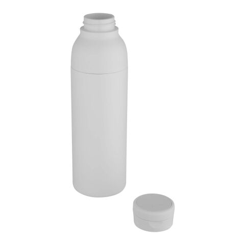 Illuminate 650 ml RCS recycled stainlesss steel double wall insulated water bottle Standard | White | Not applicable | No Branding | not available | not available