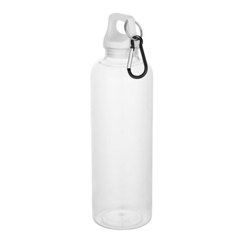 Oregon 750 ml RCS recycled plastic water bottle with carabiner Standard | White | No Branding | not available | not available
