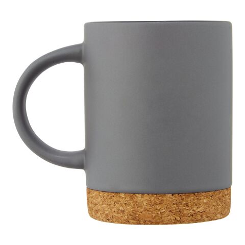 Neiva 425 ml ceramic mug with cork base Standard | Grey | not available | No Branding | not available | not available