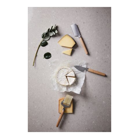 VINGA Retro cheese set brown | No Branding | not available | not available