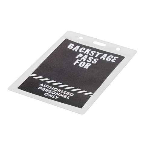 Lorenzo badge holder Standard | White | No Branding | not available | not available