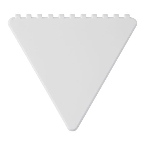 Frosty 2.0 triangular recycled plastic ice scraper White
