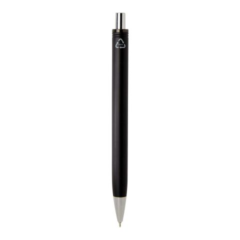 Feld RCS recycled ballpoint pen with metallic finish (black ink) Standard | Solid black | No Branding | not available | not available
