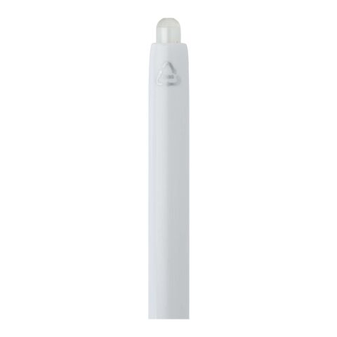 Glen RCS recycled bi-injected ballpoint pen (blue ink) White