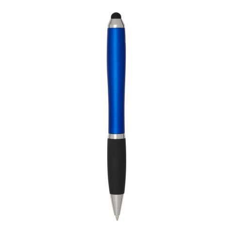 Nash RCS recycled plastic stylus ballpoint pen with coloured barrel and black grip (black ink) Standard | Royal blue | No Branding | not available | not available
