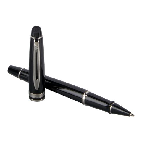 Expert rollerball pen Standard | Solid black-Silver | No Branding | not available | not available