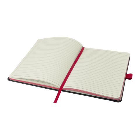 Colour-edge A5 hard cover notebook Standard | Solid black-Red | Not applicable | No Branding | not available | not available