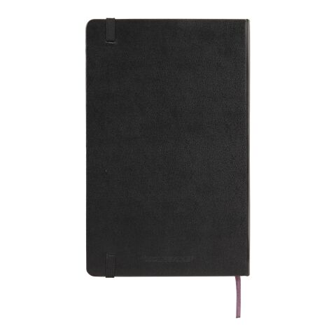 Moleskine Dotted L Hard Cover Notebook Standard | Solid black | Paper Print | paper band | 460 mm x 55 mm