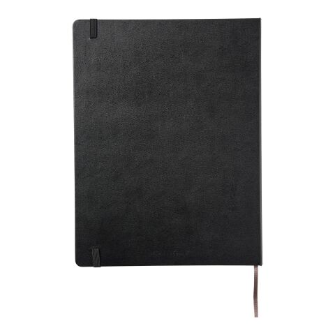 Classic XL hard cover notebook - plain Solid black