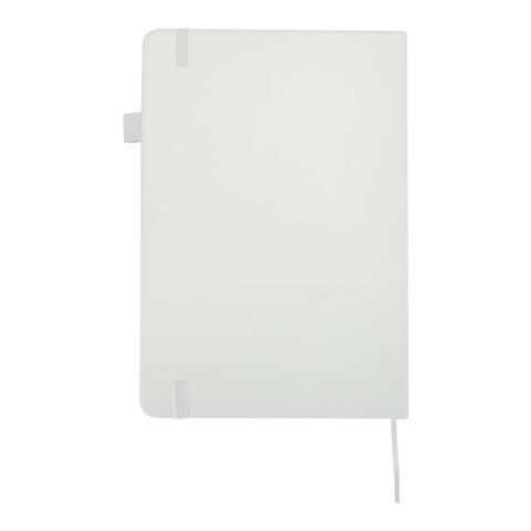 Liss A5 recycled plastic hard cover notebook White