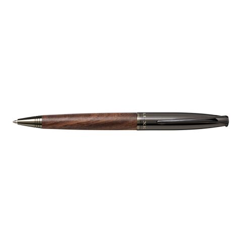 Loure wood barrel ballpoint pen Standard | Solid black-Dark brown | Not applicable | No Branding | not available | not available