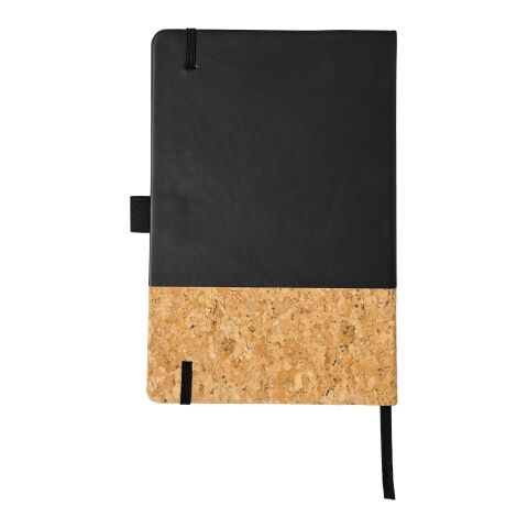 Evora A5 cork thermo PU notebook Standard | Solid black | No Branding | not available | not available