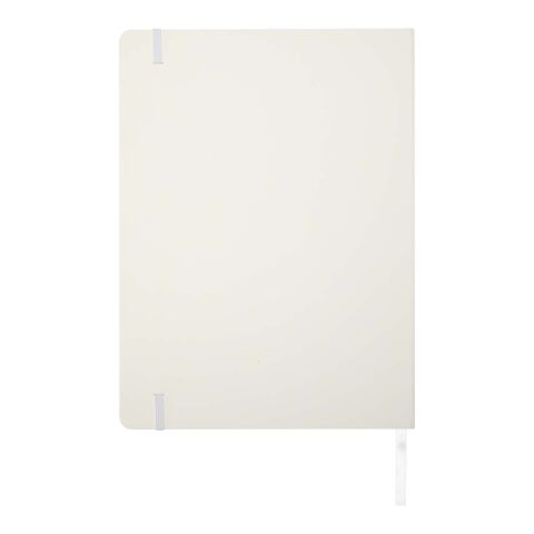 Spectrum A4 hard cover notebook White