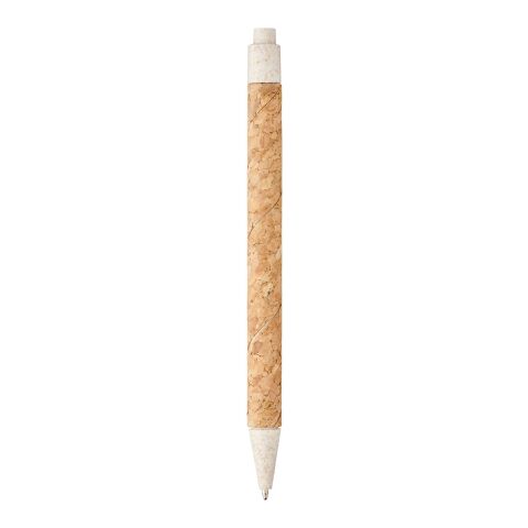 Midar cork and wheat straw ballpoint pen Natural-Cream | not available