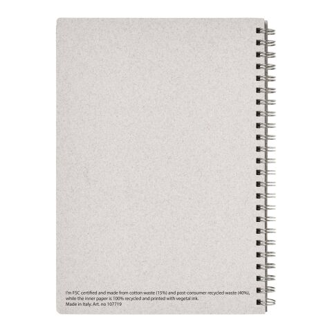 Bianco A5 size wire-o notebook Standard | White | No Branding | not available | not available