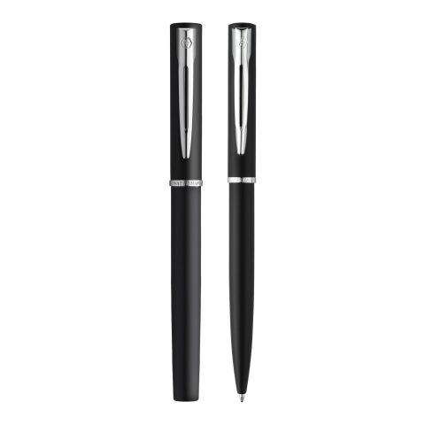 Allure ballpoint and rollerball pen set Standard | Solid black | No Branding | not available | not available