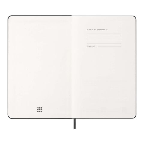 Moleskine 12M Weekly L Hard Cover Planner Standard | Solid black | not available | No Branding | not available | not available
