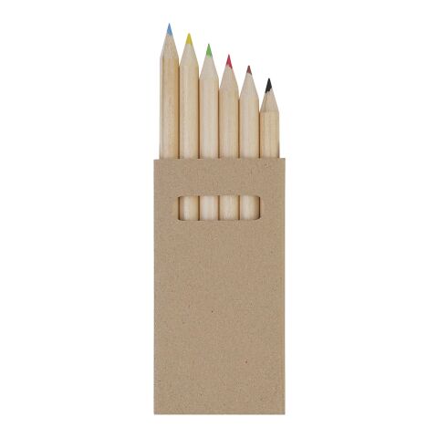Artemaa 6-piece pencil colouring set Standard | Natural | No Branding | not available | not available